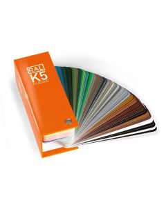 RAL K5 colour fan gloss, fanned out