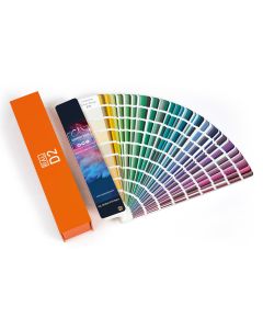 RAL D2 Individual, Farbfächer mit Schutzbox, vollflächiger Firmeneindruck auf dem Frontcover 