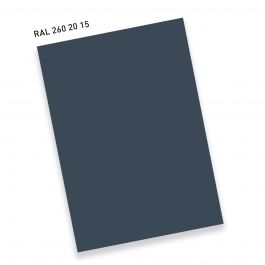 RAL D6 Single sheet A6 hue 260 20 15 - Suit blue